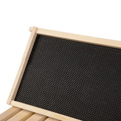 Deep Brood Box Bee Hive Frames & 100% Beeswax Foundation Sheets – 10 Pack