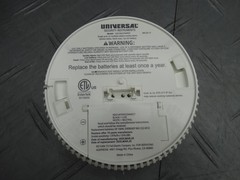 Universal Security Instruments Hardwired & 1-Year Battery Backup Smoke Detector