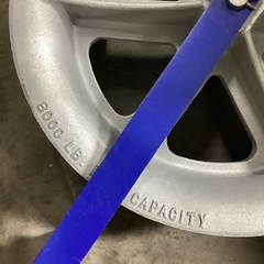 Current 8000 lbs. 824 24in Hook Type Cable Sheave Hook Refurbished