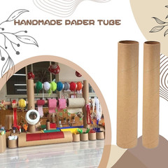 30 PCS Paper Cardboard Tube, 1.57” and 1.18” in Diameter Kraft Thick Paper Tow