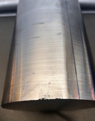 Silicon Si Crystal Ingot Wafer Material 23lbs 14oz 9 1/2”Tall x 6 1/4” diameter