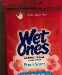 Wet Ones Hand Wipes 20 pcs pk New Ship24HRS