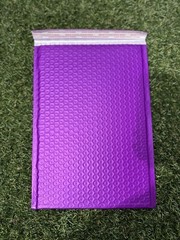 8.5×12 (8.5×11) Poly Bubble Mailer Padded Envelope Metallic Purple Color 100 CT