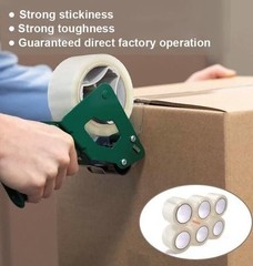 72 Rolls Shipping Packaging Box Packing Sealing Tape 2 mil 2″ x 55 Yard 165FT