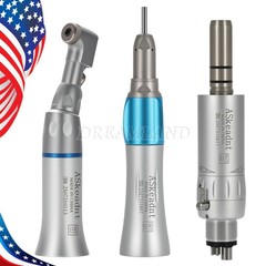 NSK Style Dental Slow Low Speed Handpiece Straight Contra Angle Air Motor 4/2H