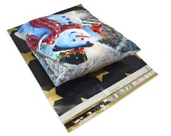 19×24 Poly Mailers, X Large Shipping Bags, Big, Designer Mailing Envelope Combo