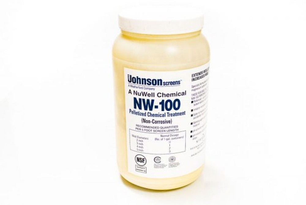 Deep Clean Your Well! Nu-Well 100 Pelletized Cleaner – 9 LB Jar