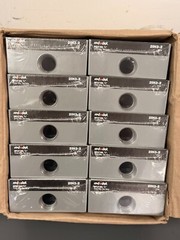 CASE OF 10 Thomas & Betts / Red Dot 2-Gang 3-Hole 3/4″ Outlet Boxes 2IH3-2