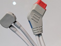 Nihon Kohden YN-921P NIBP Air Hose, double hose, as shown in pictures