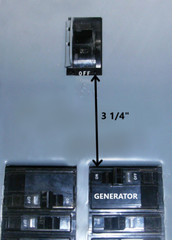 Square D Generator Interlock Kit for 3 1/4″ Spacing 150A and 200A Model SDVL