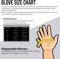 Black Nitrile Disposable Gloves Powder Latex Free | 3, 5, & 6 Mil & Size S – XXL