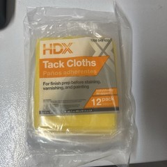 Tack Cloths (144 Cloths) Individually Wrapped 18”x36” Cotton-New!
