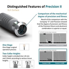 Evidence Implant Tissue Level Fixture Neck Dia 4.8/6.5 Octa FDA/CE Korea Made