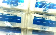 1000 3″x5″ Reloc Zippit Bags Clear 2Mil Reclosable Zip Seal Slide Lock Baggies