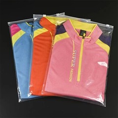 100Pcs Clothing Storage Slider Plastic Bags for Clothes, T-Shirts with Vent Hole