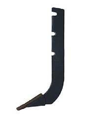 18″ x 2.50″ x 0.75″ Box Blade Shanks & Point w/ 3 Half Slots on Front 49686