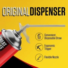 4 Cans Dow Great Stuff Gaps & Cracks Expanding Foam Sealant Insulation 12oz