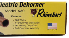 Rhinehart Factory Direct Electric Dehorner ~ X30 00308 with 1/2 Tip