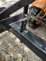 Box Blade/Scraper 48 in. Cat. 1, 3-pt. Hitch, 4 Rippers, NorTrac Brand w/Manual