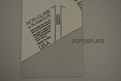 NON-GLARE ACRYLIC SHEET 1/8″ x 1.5″ x 1.5″ POPDISPLAYS SAMPLE