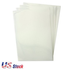 100Sheets Waterproof Inkjet Milky Transparency Film Silk Screen Printing 13″x19″
