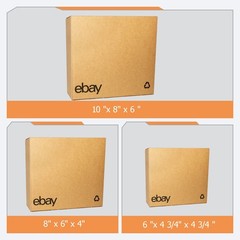 25-100 pcs 6″x4 3/4″x4 3/4″ Shipping Packing corrugated cardboard boxes ebay UL
