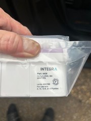 4405 Integra Pipette Tips 12.5uL, 5 Std Non-Eco Racks/ 384 Tips= 1,920 Tips