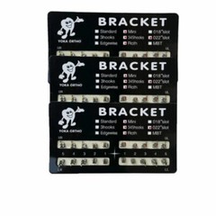 10 Packs Mini Dental Orthodontic Brackets Metal Braces Roth Slot.022 3-4-5 Hooks