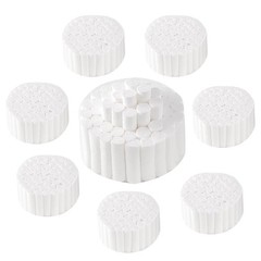 1000 pcs Dental Gauze Cotton Rolls 1-1/2″ x 3/8″, (#2 Medium)