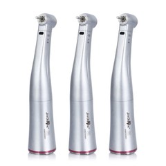 JoyDental 1:5 LED Increasing Contra Angle Handpiece Push 4Spray For Motor