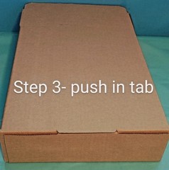 50 Pieces 10″ x 3″ x 12.5″ Corrugated Security Mailer Shipping Box