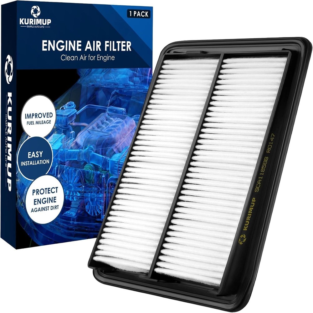 Engine Air Filter, Offers 99% Air Purification, Fit for Nissan Rogue (2014-2020)