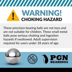 (1000 Pieces) 1/4″ Inch Carbon Steel Bearing Ball (G500 Precision)