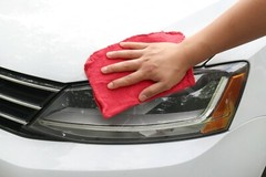 50 Pack of Red Shop Towels 12 x 14 Cleaning Cotton Rags Absorbent Wipers