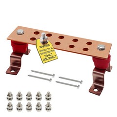 Copper Grounding Bar Kit,Copper Bus Bar Ground Bus Bar
