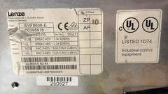 LENZE EVF8606-E **FOR PARTS ONLY* FINAL SALE – NO RETURNS ACCEPTED