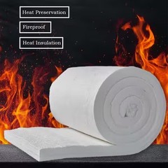 12×24 Ceramic Fiber Blanket Fireproof Insulation 2400°F Heat Shield