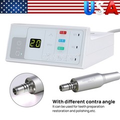 Dental Electric Handpiece Motor System LED Brushless Built-in 1:1 1:5 16:1 Modes