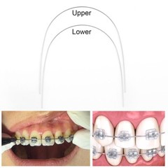AZDENT Dental Orthodontic Super Elastic Arch Wires Round Niti/Stainless Steel