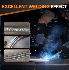 ARCCAPTAIN 3 in 1 MIG Welder 130Amp Flux Core Mig/Lift TIG/MMA Gasless Digital🔥