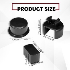 4PCS Tailgate Bushing Kit, Tail Gate Hinge Insert Kit, Tailgate Hinge Pivot Bush