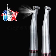 Dental 1:5 Optic LED Contra Angle Increasing Handpiece Fit NSK Electric Motor CE
