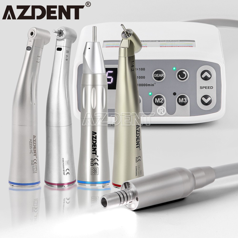 NSK Style Dental LED Brushless Electric Micro Motor/1:1/1:5/1:4.2 LED Handpiece