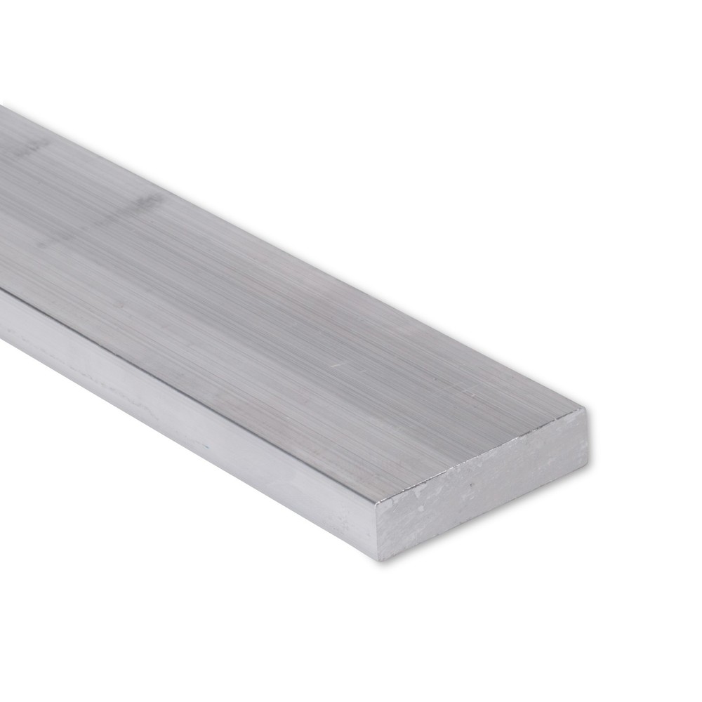 1/2″ x 1-1/2″ Aluminum Flat Bar, 6061 Plate, 12 Inch Length, T6511, 0.5″