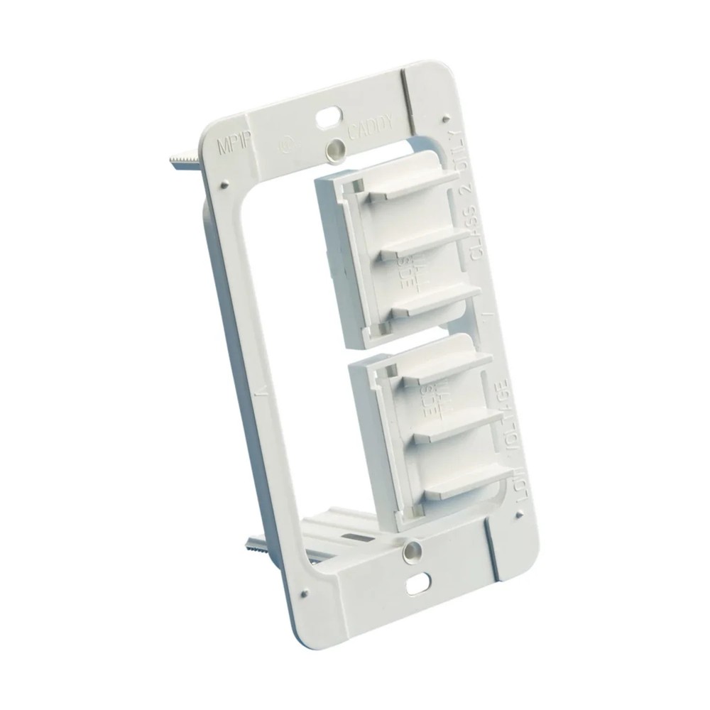 NVENT CADDY MP1P Plastic low-voltage mounting plate, 1 gang- NEW BOX OF 100 PCS