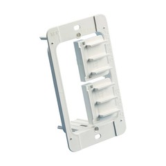 NVENT CADDY MP1P Plastic low-voltage mounting plate, 1 gang- NEW BOX OF 100 PCS