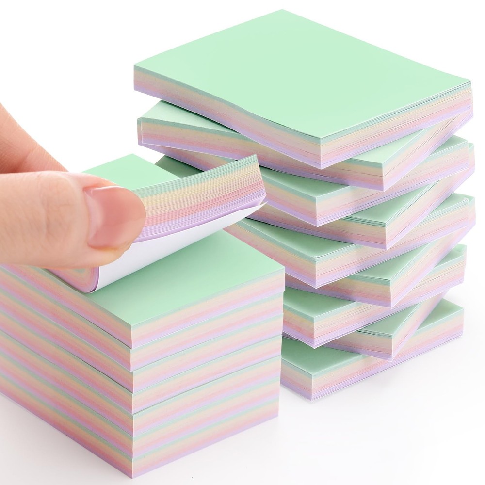 24 Packs Small Sticky Notes Bulk 1.5×2 Inch Mini Self Stick Note Pads, One Bo…