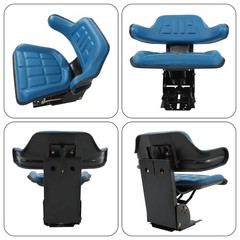 Blue Tractor Suspension Seat Fits For Ford /New Holland John Deere
