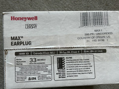 Howard Leight MAX-1 Uncorded Earplugs (1 Box – 200 PAIR) –