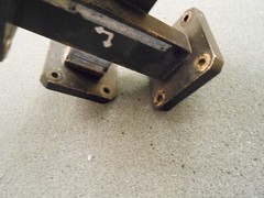WAVEGUIDE WR75 CROSS GUIDE COUPLER 10.95-11.95, 60 DB COUPLING.